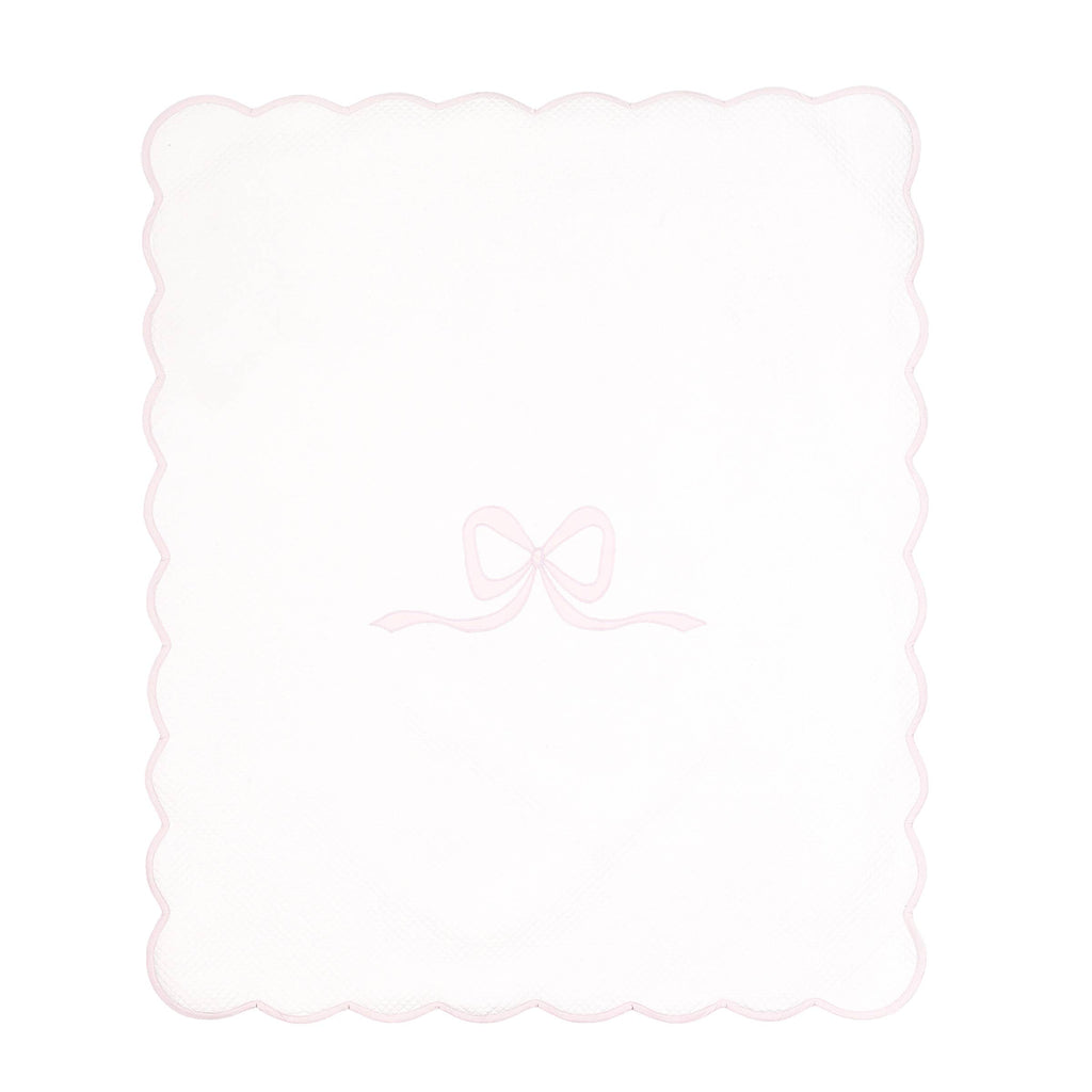 Bow Blanket: Pink
