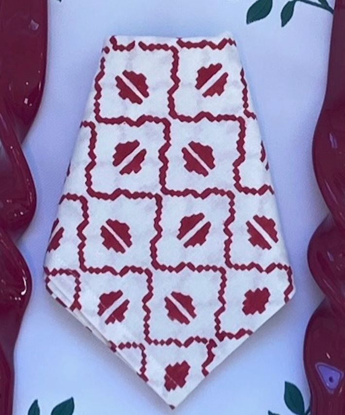 Red Coffee Bean Napkins