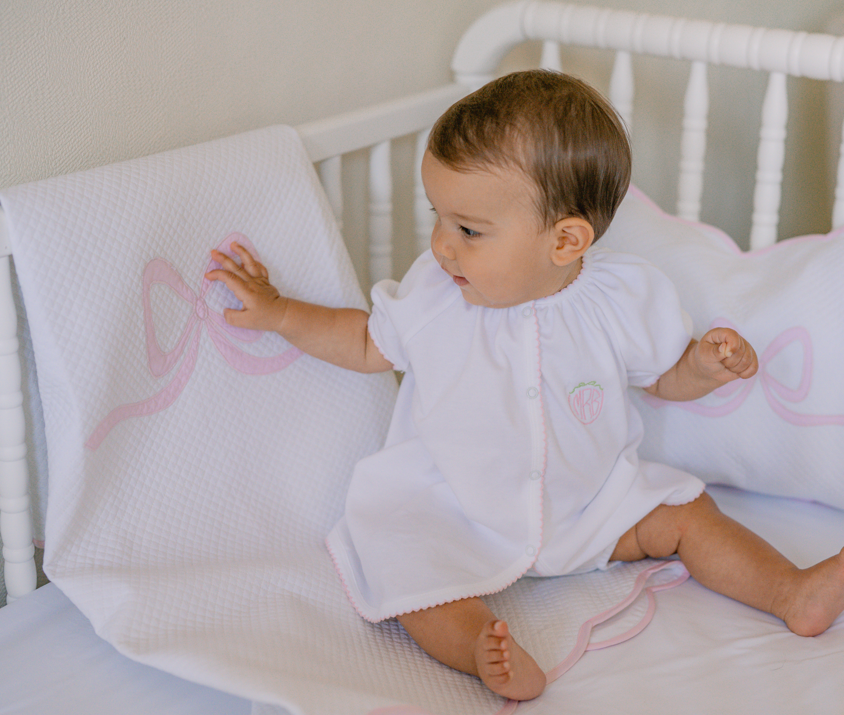 Bow Blanket: Pink