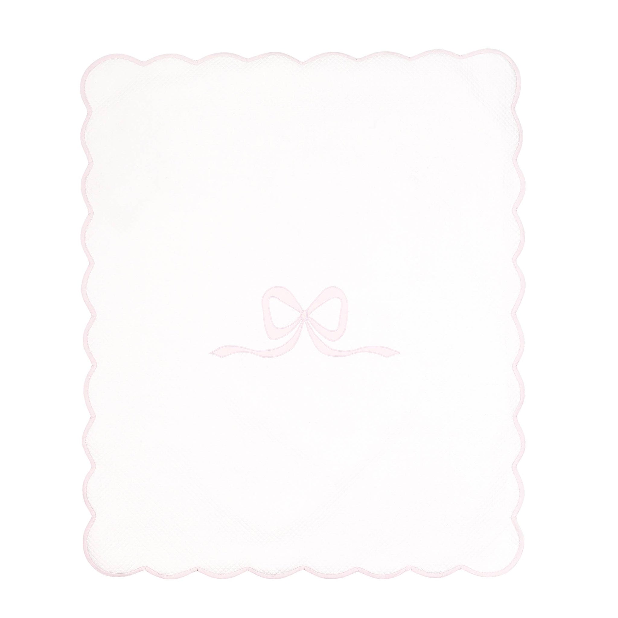 Bow Blanket Blue