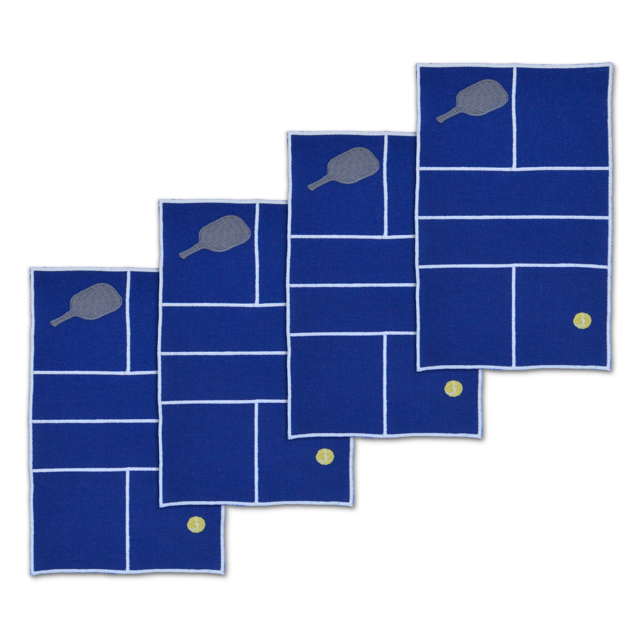 Pickleball Cocktail Napkins (4)