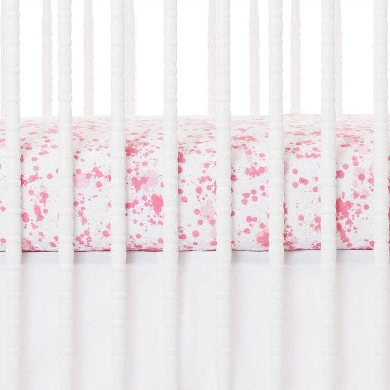 Austin Pink Crib Sheet
