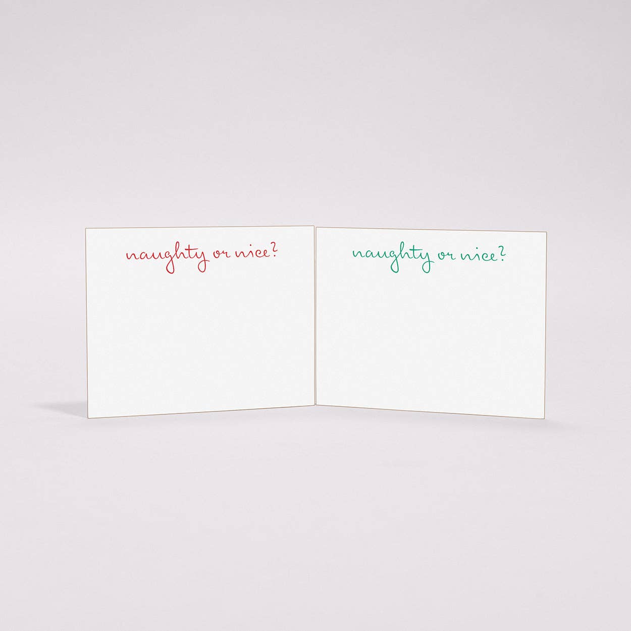 Santa's List Place Cards