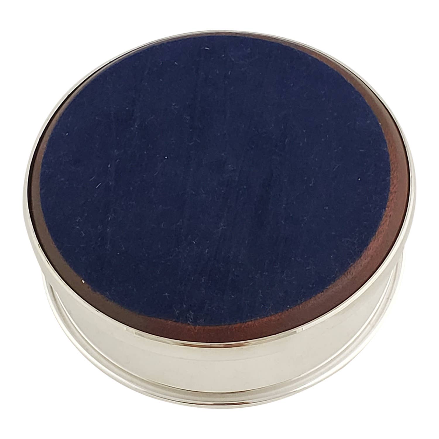Plain Coaster 4.5"English Silver Plate. SKU #: C923/4.5.