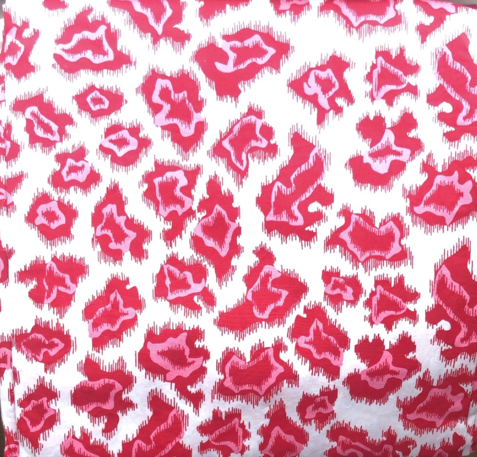 Red Leopard Tablecloth